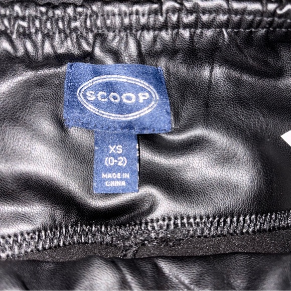 Black Faux Leather Leggings - Picture 11 of 16